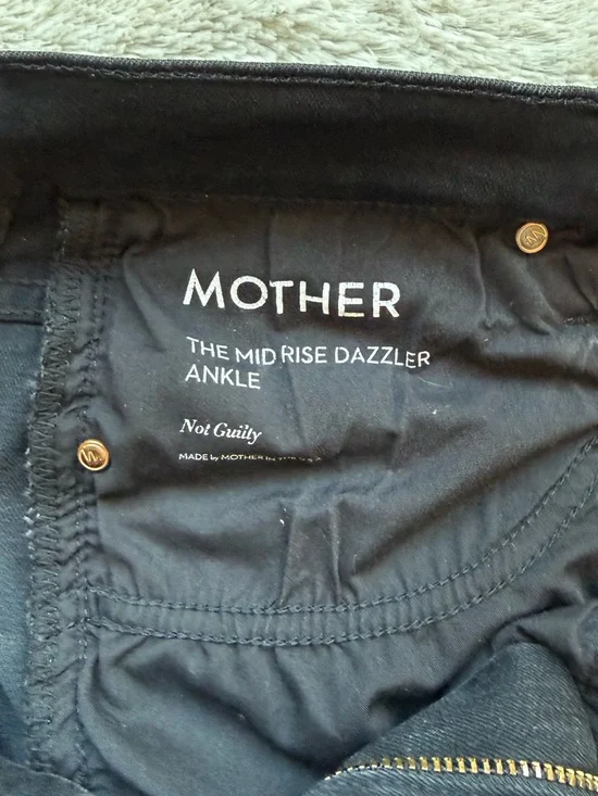 MOTHER DENIM Mid-Rise Dazzler in Not Guilty Size 27 - Picture 13 of 16
